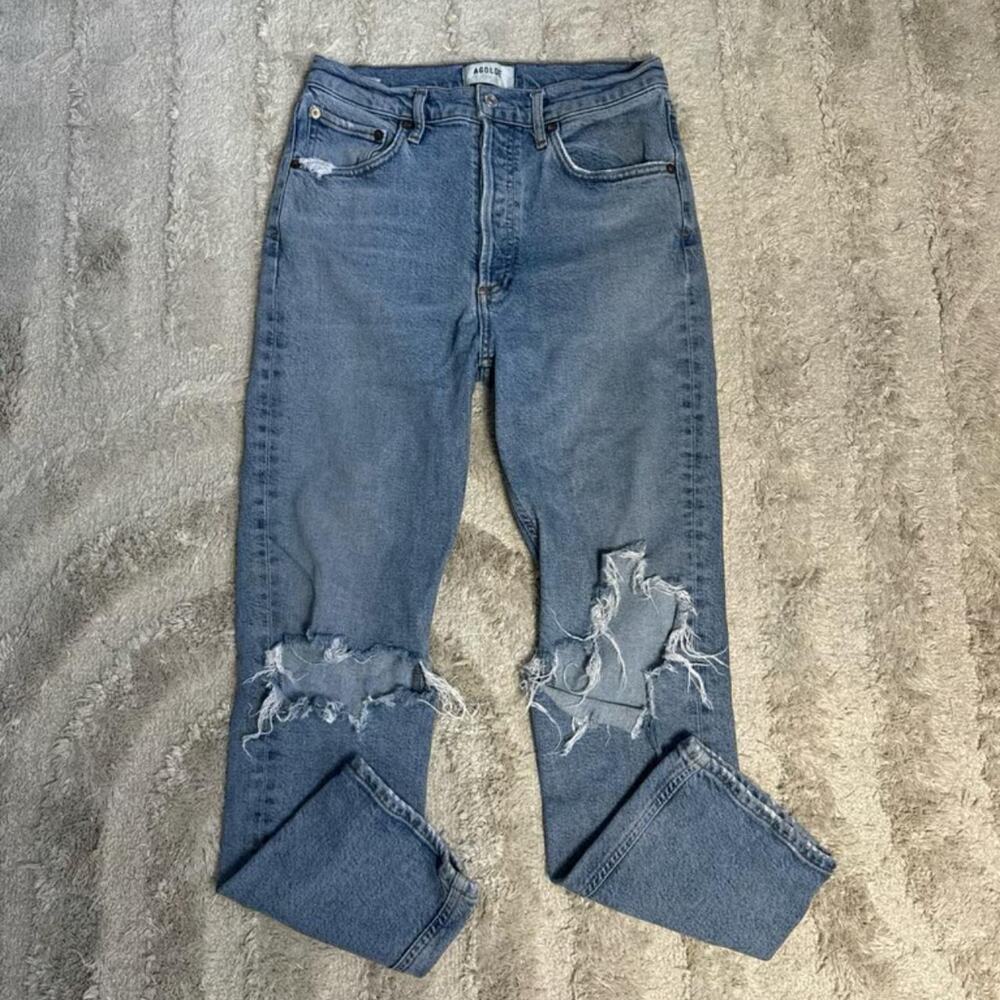 AGOLDE High Rise Riley Jean - Picture 2 of 8